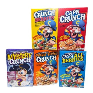 Capn crunch 5 pk variety crate
