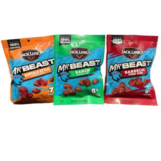 Mr Beast Jack Links Bites Variety Crate