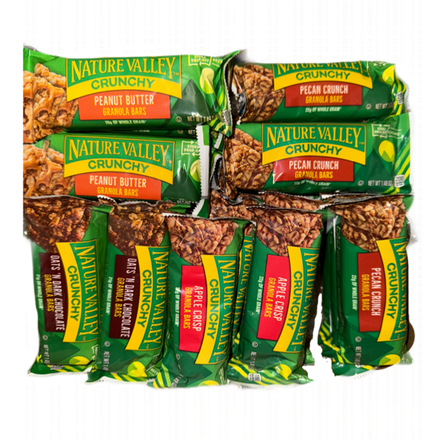 Nature valley Crunchy 4 pk variety crate
