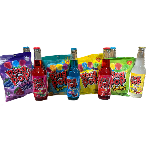 Ring pop soda  & Suckers Variety Bundle