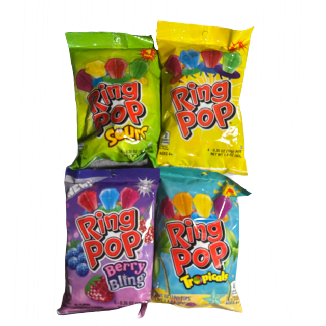 Ring pop soda  & Suckers Variety Bundle