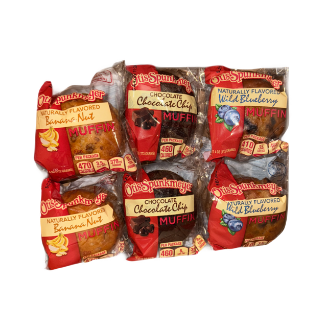 Otis Spunkmeyer Best-Seller Muffin Sampler 12 pack